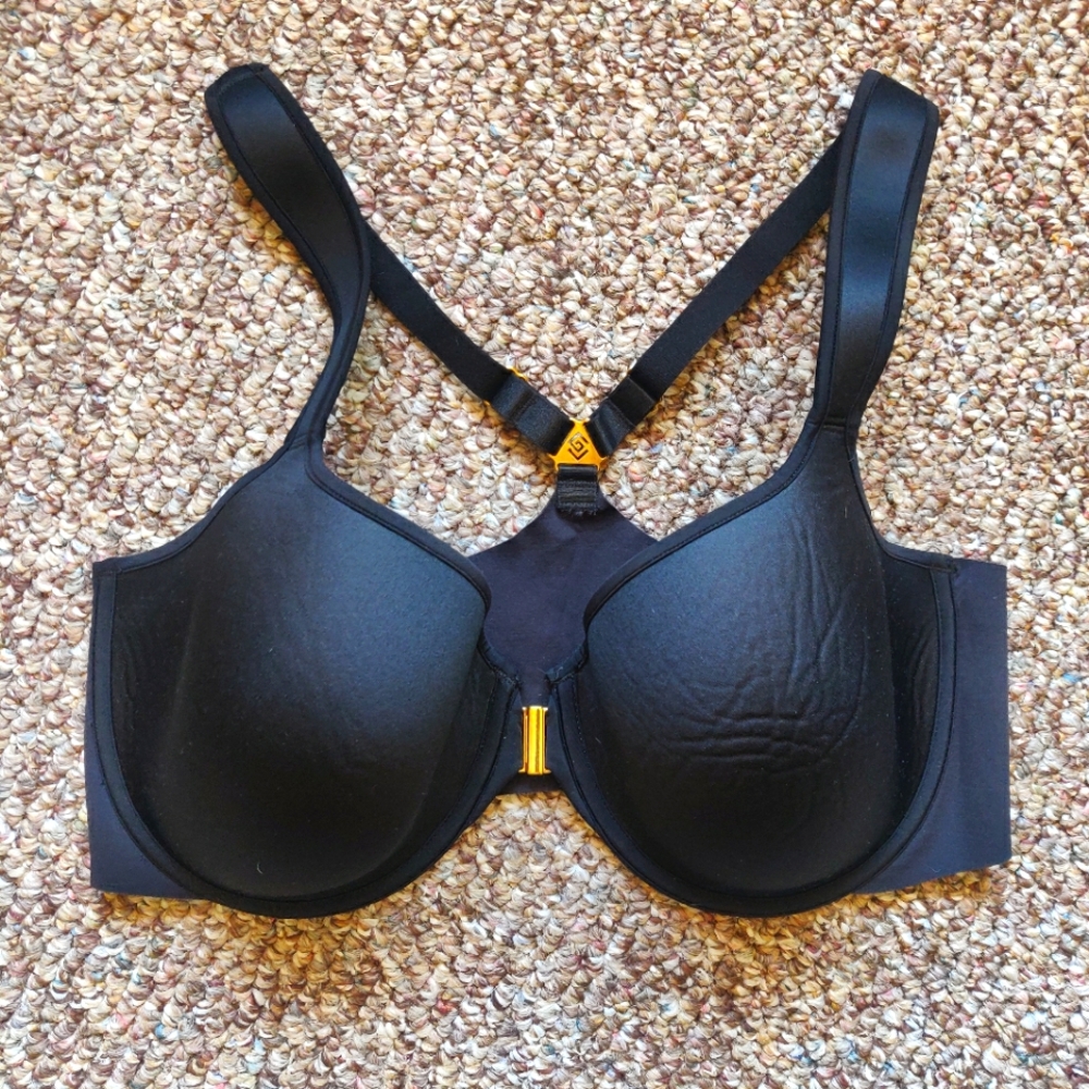 NWOT Third Love classic full coverage racer back 38d BLACK